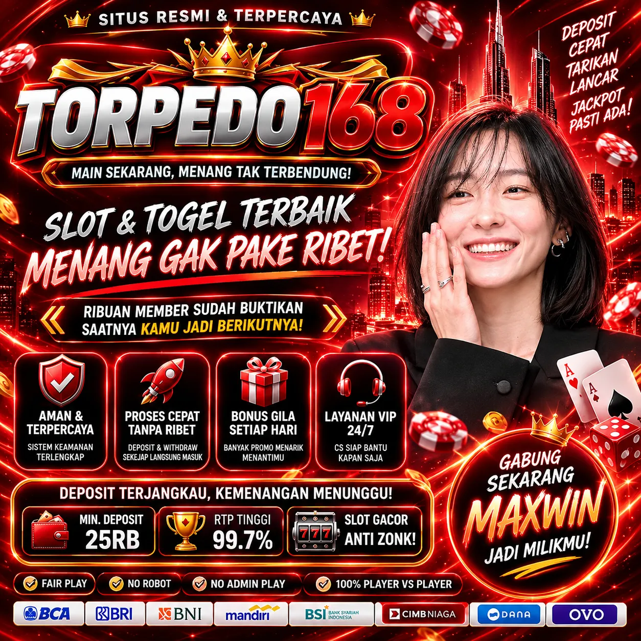 TORPEDO168 Banner